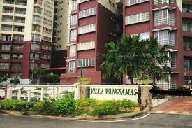Unfurnish unit (basic) floor level : Sale Rm550k Villa Wangsamas Condo Wangsa Maju Fully Furnished