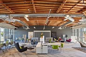 Coalesse Capa Chairs And Carl Hansen And Son Wing Chair Offer Various Work Postures At One Workplace Headqua Workplace Design Fun Office Design Showroom Design
