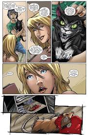 Comic Book Cats, number 155: Tales From Wonderland: The Cheshire Cat