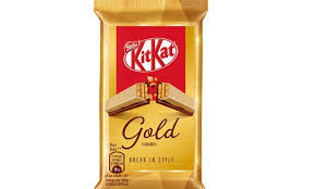 Do you just blindfold someone and set them loose in a grocery store and make a flavor of. Kitkat Gold With Caramel Will Launch In The Uk Next Month Daily Mail Online