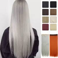 Clip in hair extensions can be applied in less then 5 minutes in the comfort of your own home, without any help pick up an easy loop strand and place your natural hair through the white plastic loop. White Hair Extensions Wish