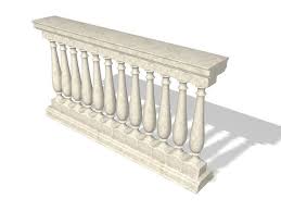 This process can include removing the stair rail and balusters from a staircase if you need to refinish or replace them. Marble Stone Railing Baluster Free 3d Model Max Vray Open3dmodel 190553