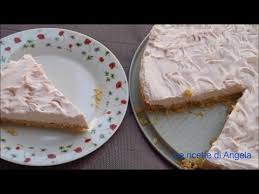 Cheesecake senza colla di pesce. Torta Fredda Allo Yogurt Senza Colla Di Pesce Le Ricette Di Angela Hd Youtube