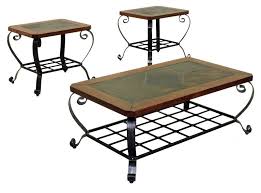 The metal is treated for outdoor use. Slate Coffee Table Set Coffee Tables Slate Coffee Table Slate Coffee Coffee Table Setting