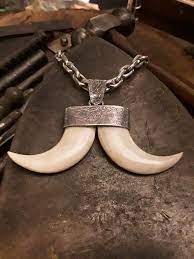 Pin On Sterling Silver Claw Teeth Tusk Pendants Amulets