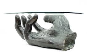 This wood & wire coffee table from hearth & hand™ with magnolia will help you beautifully tie your living room together. Sculptural Bronze Coffee Table In Form Of A Hand Italy 1970s 87751