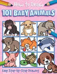 Draw a cute, colorful owl by following the simple steps in this drawing tutorial. How To Draw 101 Baby Animals Amazon De Lambert Nat Green Barry Fremdsprachige Bucher