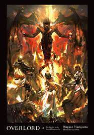 Overlord light novel cover art
