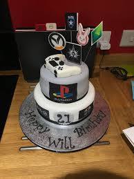 I thought you guys may like it! Happy Birthday Gaming Cake Novocom Top
