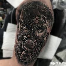 Smile now cry later masks tattoos for shoulder. 59 Best Apocalypse Tattoo Ideas Apocalypse Tattoo Gas Mask Gas Mask Tattoo