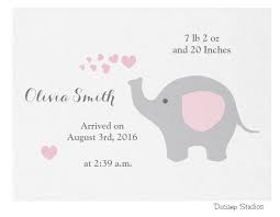 Personalized Girl Blanket Pink Elephant Baby Name Birth Stats Announcement Keepsake Shower Gift In 2020 Elephant Nursery Decor Girl Blankets Baby Girl Birth Announcement