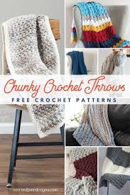 Free Crochet Blanket Patterns For Bulky Yarn Rescued Paw