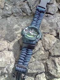 Today's tutorial shows you how to make a „conguistador paracord watch band. Casio G Shock Paracord Watchband Diy Paracord Watchband Flickr