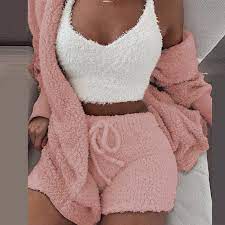 Plushthreads Cozy Knit Set 3 Pieces Messina Glam