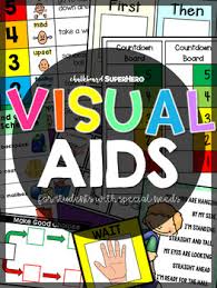 Make your visual aids simple and easy to grasp. Visual Aids Visual Supports For Special Education By Chalkboard Superhero