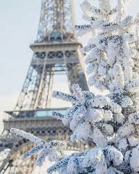 Paris Snow Eiffel Tower Christmas In Paris Paris Snow Paris Wallpaper