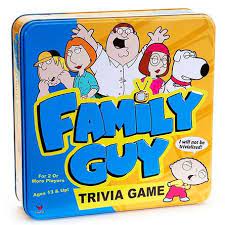 Browse a picture gallery of peter, stewie, brian, lois, meg and other characters from family guy. Family Guy Trivia Game Board Game Boardgamegeek