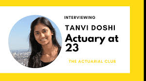 We did not find results for: Interviewing Tanvi Doshi Actuary At Just Age Of 23 The Actuarial Club