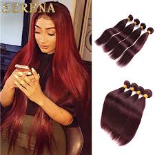 The weave is formed of 100% natural human hair. Color 99j Red Wine Straight Human Hair Weaves 10 30inch Burgundy Color Hair Extension Brazilian Straight Body Wave Human Hair From Serenahair 64 26 Dhgate Com