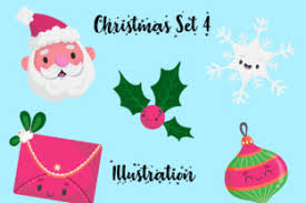 Download Christmas Vector Bundle Set For Kids 4 Graphic By Vijackstudio Creative Fabrica SVG Cut Files
