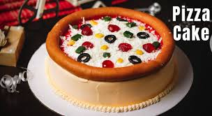 When the cake is ready, i cut off the sides and the top to let the cake soak up the milk. Reshu Drolia Pizza Cake Decoration Recipe For Birthday Party Facebook
