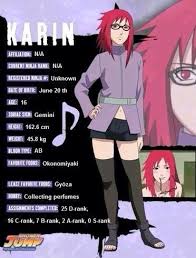 Karin Character Info Naruto Shippuden Characters Naruto Naruto Character Info