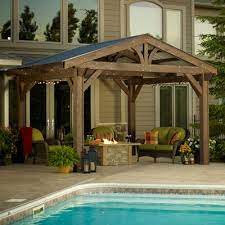 Lodge Pergola Pergola Patio Outdoor Pergola Backyard Patio