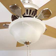 You have successfully replaced your ceiling fan with a wall fixture, as a final step install some light bulbs and turn on the circuit breaker. Ceiling Fan Installation