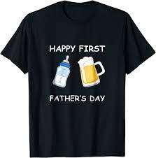 Thus its important to identify and honour the father atleast once in a while. Amazon Com Happy First Father S Day T Shirt Funny Emoji Men Gift Tee Clothing