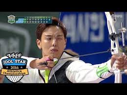 Monstax Vs Got7 Archery Final Match 2016 Idol Star Athletics Championships Chuseok Special Youtube