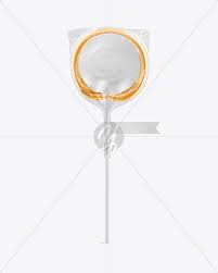 Download Swirl Lollipop With Flag Label Mockup In Packaging Mockups On Yellow Images Object Mockups