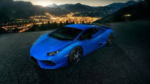 Lamborghini huracan wallpaper desktop background. Blue Lamborghini Huracan Hd Wallpaper Wallpaperfx