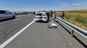 Traficul se desfășoară îngreunat la medgidia, pe autostrada soarelui, din cauza unui accident cu două persoane rănite. W4vk Aizikucom