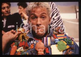 35mm vintage slide* 1989 FINALMENTE VENERDI' Terry BEEMAN ritratto  ballerino (3)