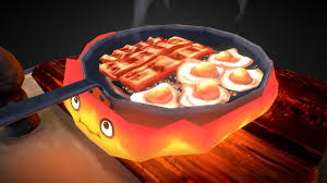 However, he was caught by howl at. Howl S Moving Castle Calcifer Breakfast 3d Model By Yatacosmic Yatacosmic 19fa80b