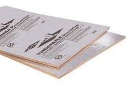 This board is scored longitudinally on 16 and 24 inch centers. Dow Thermax Sheathing General Insulation
