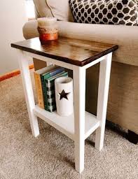 Rustic Side End Table Etsy In 2020 Living Room Side Table Side Table Decor Living Room Table Decor Living Room