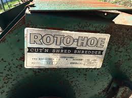 Just bought a roto hoe chipper/shredder pto powered to handle the prunings from a small orchard, does anyone have experience with this. I Have A Roto Hoe Model 700 My Tractor Forum