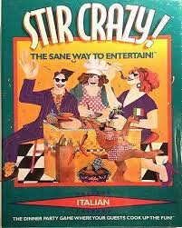 Enliven your italian dinner party with games you've customized for the occasion. Stir Crazy 1996 Italian The Sane Way To And 50 Similar Items