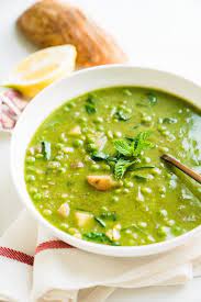 Vibrant Spring Soup A Couple Cooks Recipe Spring Soups Greens Recipe Spring Vegetables