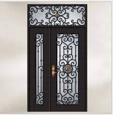 Custom 72 X96 Wrought Iron Doors Front Doors Iron Entry Doors Hench D24 Iron Entry Doors Entry Doors Iron Doors