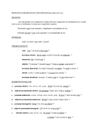 Propoziția subordonată circumstanțială de loc. O Propozitie Subordonata Completiva Indirecta Introdusa Prin Adverbul Relativ Unde