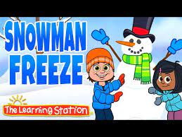Download Snow Man Freeze Song Freeze Dance Winter Song For Kids Brain Breaks By The Learning Station Youtube