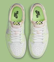 Island green accents coverer the tongue, interior, swoosh logos, as well as the outsole completed with a white midsole and black. Air Jordan 1 Low Og Ghost Green Release Date Dm7837 103 Sole Collector