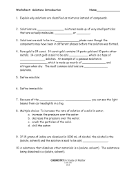 Worksheet Solutions Introduction Answer Em 2020