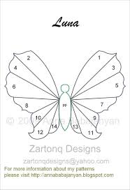 Borboleta Iris Paper Folding Iris Folding Pattern Iris Folding