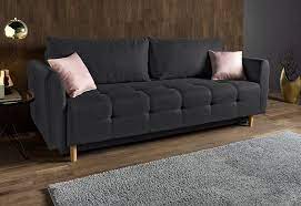 Inosign Schlafsofa Nordic Inklusive Bettkasten Und Zierkissen Online Kaufen Otto Schlafsofa Sofa Bettsofa