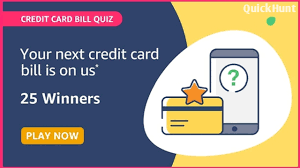 Check spelling or type a new query. Amazon Credit Card Bill Quiz Answers