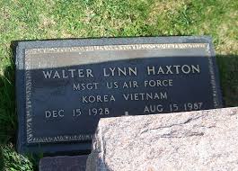 Walter Lynn Haxton (1928-1987)