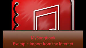 mysongbook chordie import